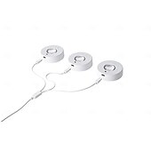 olcso Puck Lights-3 db újratölthető LED szekrényvilágítás, mágneses, vezeték nélküli RGB korongvilágítás távirányítóval, gardrób, borszekrény, szekrény alatti világítás, kábelezést nem igényel, USB-n újratölthető