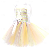 preiswerte Tierkostüm-Tutu Robe Tier Kaninchen Osterhase Kleider Lustig Kinder Mädchen Halloween Ostern Karneval Party Verkleiden