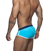 economico Costumi da bagno &amp; Pantaloni da surf-Per uomo Costume da bagno Costume da Bagno Slip mare Tinta unita Coulisse Asciugatura Rapida Elastico Traspirante Pantaloni Surf Sport Acquatici Nuoto Estate