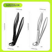 economico Cura Personale &amp; Salute-tagliaunghie curvo in acciaio inossidabile, tagliaunghie anti-schizzi a mascella larga, tagliaunghie ergonomico per impieghi gravosi per unghie incarnite &amp;unghie spesse, strumento portatile per la