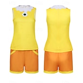  Sukienka Anime Cosplay Kostiumy do gier wideofor Dla dzieci Dla dorosłych Dla obu płci Halloween Karnawał Bal maskowy Impreza Sporty na świeżym powietrzu Bal maskowy