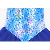  sereia Princesa sereia Vestidos Fantasia de festa temática Fantasias for Para Meninas Crianças Carnaval Baile de Máscaras Festa Feriado