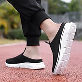 voordelige Herenklompen &amp; instappers-Marineblauwe instapsneakers van mesh voor heren – lichtgewicht, ademende wandelschoenen voor dagelijks gebruik.