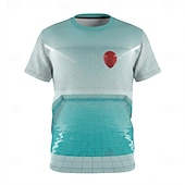 cheap 3D T shirts-Mens Playground Ball Pit T Shirt 3D All Over Print Colorful Slides Kidcore Aesthetic Short Sleeve Crew Neck Tee Clothing Apparel S M L XL XXL XXXL