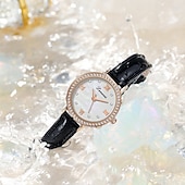 preiswerte Quarz-Uhren-Muttertagsgeschenk 1 originale Business-Stil Perlmutt-Muster-Uhr modische Damen-Uhr Ipx7 wasserdicht Freizeit Sport Quarz-Armbanduhr für Frauen Box