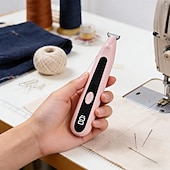 baratos costura e tricô e crochê-Removedor de linha elétrico, descosturador para projetos de costura, dispositivo portátil com lâmina de precisão para alfaiates, quilteiras, costureiras, artistas têxteis, amantes de artesanato,