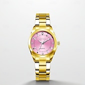 economico Orologi al quarzo-Orologio da donna orologio di lusso da donna quadrante decorativo con diamante orologio casual alla moda da donna migliori accessori da donna e selezione dei migliori regali per la Festa della Mamma