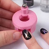ieftine Îngrijire personală și sănătate-Magnet rotativ tip ochi de pisică, unealtă de unghii ușor de utilizat pentru începători, cu forță magnetică uniformă și absorbție excelentă a luminii, poate crea cu ușurință un efect lucios de ochi de