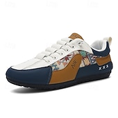 economico Sneakers Casual-sneakers casual da uomo in similpelle, comfort e stile premium, perfette per l'uso quotidiano