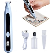 baratos costura e tricô e crochê-Removedor de linha elétrico, descosturador para projetos de costura, dispositivo portátil com lâmina de precisão para alfaiates, quilteiras, costureiras, artistas têxteis, amantes de artesanato,