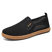 voordelige Slip-On Casual Schoenen-Casual instapschoenen voor heren, lichtgewicht en ademend, perfect voor zomervakanties en stranduitjes.
