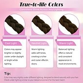 tanie Kucyki-Długi warkocz z kucykiem i gumką do włosów, DIY, owinięty wokół syntetycznej opaski do włosów, naturalny, miękki i puszysty styl dla kobiet, do codziennego noszenia, 34 cale, mieszany brąz