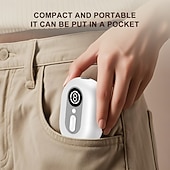 Недорогие Личный уход и здоровье-Электрическая пилочка для ногтей 4-в-1 с аккумулятором и светодиодной подсветкой, питанием от USB, обеспечивает салонное качество, имеет 2 скорости и подходит для женщин, мужчин, взрослых и пожилых