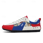 economico Sneakers Casual-sneakers casual da uomo in similpelle, comfort e stile premium, perfette per l'uso quotidiano