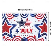 billige USA 250.-uavhengighetsdagen banner bakgrunn stoff festival utstillingsvindu veggdekorasjon hengende stoff flagg