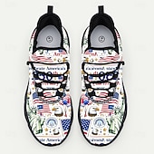 voordelige Mannen schoenen-Sneakers voor heren ter ere van het 250-jarig jubileum van de Verenigde Staten – patriottisch design met comfort en duurzaamheid, ideaal voor muziekfestivals, Onafhankelijkheidsdag en casual dagelijks gebruik.
