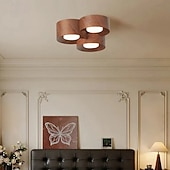 cheap Ring &amp; Round Design-LED Ceiling Lamp 3-Color Light Source 1/2/3-Light Cylindrical Ceiling Downlight Surface Mounted simplicity Ceiling Lights for Bedroom Living Room Office Kitchen Lounge Dining Room 110-240V