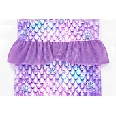 sereia Princesa sereia Vestidos Fantasia de festa temática Fantasias for Para Meninas Infantil Crianças Carnaval Baile de Máscaras Festa Feriado