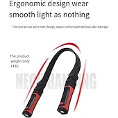 levne Svítilny-Pracovní světlo, odnímatelné, dobíjecí, LED pracovní světlo s magnetickou základnou, handsfree mechanické světlo, kolem krku