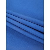 voordelige Straat-Voor heren Overhemd Linnen overhemd Guayabera-shirt Zomer overhemd Strand Kleding Effen Kleur Casual Dagelijks Wit Koningsblauw Groen Khaki Korte mouw Mandarijn Kraag Zomer Lente Kleding