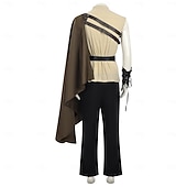 abordables Tenues-Médiéval Renaissance Costume élégant Guerrier Chevalier Viking Déguisement Homme Viking Fantaisie Halloween Carnaval Performance LARP Foire de la Renaissance Adulte Chemise Pantalon Ceinture