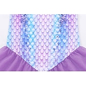  sereia Princesa sereia Vestidos Fantasia de festa temática Fantasias for Para Meninas Crianças Carnaval Baile de Máscaras Festa Feriado