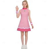  Księżniczka Sukienka Kostium na imprezę tematyczną Gra wideo Cosplay for Dla obu płci Doroślu Dla dzieci Halloween Karnawał Impreza Sporty na świeżym powietrzu Bal maskowy
