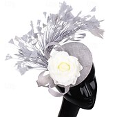 cheap Fascinators &amp; Hats-Derby Headpiece Fascinator Hat Fascinator Gentlewoman Floral Fancy Dress Women's Masquerade Tea Party Ascot Horse Racing Festival Adults' Headpiece All Seasons