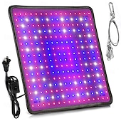 זול נורות גידול צמחים-לוח קוונטי led ספקטרום מלא לגידול צמחים לחממה &amp;סוקולנטים, פריחה בתוך הבית &amp;הידרופוני, תקע האיחוד האירופי/ארה"ב/בריטניה/אוסטרליה, בהירות מתכווננת, יעיל באנרגיה