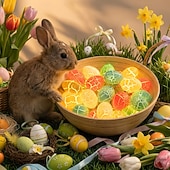 Χαμηλού Κόστους Τροφοδότηση με Μπαταρίες-Φωτάκια παραμυθιού με κορδόνι σε σχήμα πασχαλινού αυγού 2m 10leds με μπαταρία για βιτρίνα σπιτιού, υπνοδωμάτιο, μπαλκόνι, διακόσμηση κήπου