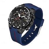 זול שעונים דיגיטלים-SANDA גברים שעון דיגיטלי מינימליסטי רטרו וינטג ' פאר ספורטיבי זורח שעון עצר Alarm Clock ספירה לאחור ג'ל סיליקון שעון