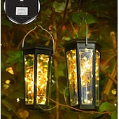  Lampes solaires de jardin étanches, allumage/extinction automatique, éclairage décoratif LED pour allée, terrasse, cour, pelouse, allée, piscine