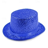 cheap Party Supplies-St. Patrick's Day Green Glitter Top Hat, Sparkling Leprechaun Hat for St Paddy's Day Irish Festival Parade, Costume Accessory for Men Women Kids, Lucky Green Shiny Party Hat, Dress Up Supplies
