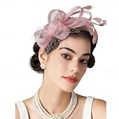 economico Fascinatori &amp; Cappelli-Derby Copricapo affascinante Gentildonna Costume Per donna Mascherata Tè Ascot Festival delle corse di cavalli Adulti Copricapo