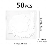  250 פיסים מדבקות ליום עצמאות ארצות הברית מדבקות פרפר אהבה ליום העצמאות האמריקאי מקורות חוצי גבולות