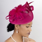economico Fascinatori &amp; Cappelli-Copricapo affascinante Gentildonna Costume Per donna Mascherata Tè Ascot Festival delle corse di cavalli Adulti Copricapo