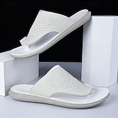 baratos Sandálias casuais-Sandálias masculinas confortáveis, leves e respiráveis, ideais para uso casual na praia e na piscina.