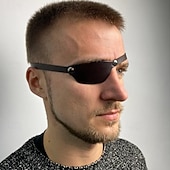 abordables Accessoires et plus-Médiéval Renaissance Costume élégant Accessoires Pirate Viking Déguisement Homme Viking Pirate Halloween Carnaval Performance LARP Foire de la Renaissance Adulte Bracelet Ceinture Eye Patch