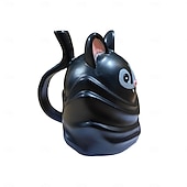 billiga Muggar och koppar-Snygg resinmugg med fladdermustema, upp och ner-vänd silhuett med kreativt svanshandtag, rolig och hållbar kaffekopp för hemmakontor, unik presentidé för halloween och högtider