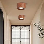 cheap Ring &amp; Round Design-LED Ceiling Lamp 3-Color Light Source 1/2/3-Light Cylindrical Ceiling Downlight Surface Mounted simplicity Ceiling Lights for Bedroom Living Room Office Kitchen Lounge Dining Room 110-240V