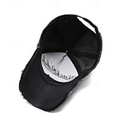 Χαμηλού Κόστους Προμήθειες εκδήλωσης και πάρτι-μαύρο καπέλο φορτηγού Rebel, vintage καπέλο μπέιζμπολ με κεντημένο λογότυπο, ρετρό στυλ δρόμου, ρυθμιζόμενο snapback, mesh back, casual unisex καπέλο μπαμπά