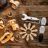 economico Strumenti di misurazione e misurazione-Kit di 16 mandrini per smerigliatrice con anima in rame, 2 dadi, 1 pinza imperiale e 2 chiavi per accessori per utensili rotanti a batteria e parti per trapani elettrici