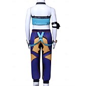  Kpop-inspirert Inspirert av koreansk idol Popstjerne Cosplay kostyme Fancy dress Jente Barne Halloween Karneval Ytelse Comic Con Anime-messe