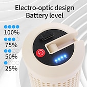 levne Camping Lights &amp;amp; Lucerny-Venkovní LED ambientní kempingové světlo, nastavitelná teplá stanová svítilna, přenosná nouzová lampa nabíjecí baterií typu C pro turistiku, párty a vánoční dárek