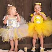 preiswerte Tierkostüm-Tutu Robe Tier Kaninchen Osterhase Kleider Lustig Kinder Mädchen Halloween Ostern Karneval Party Verkleiden