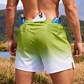 ieftine Șorturi de alergare-Bărbați Σορτς για τρέξιμο Pantaloni scurți sportivi Pantaloni scurți sport Cordon cu telefon Buzunar Pantaloni scurți Zilnic În aer liber De Atletism Vară Uscare rapidă Confortabil la umezeal
