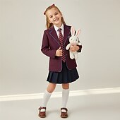  Genius Girl Cosplay Costume Outfits Casual School Uniforms for Unisex Kid's Adults' Halloween Carnival Carnival Halloween School Wear