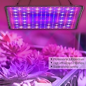 זול נורות גידול צמחים-לוח קוונטי led ספקטרום מלא לגידול צמחים לחממה &amp;סוקולנטים, פריחה בתוך הבית &amp;הידרופוני, תקע האיחוד האירופי/ארה"ב/בריטניה/אוסטרליה, בהירות מתכווננת, יעיל באנרגיה