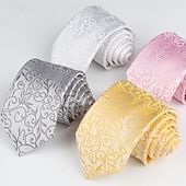 economico Cravatte e papillon da uomo-Da uomo Cravatte Elegante Festa Formale Jacquard A paisley Paisley Casuale Quotidiano Affari