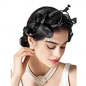 economico Fascinatori &amp; Cappelli-Derby Copricapo affascinante Gentildonna Costume Per donna Mascherata Tè Ascot Festival delle corse di cavalli Adulti Copricapo